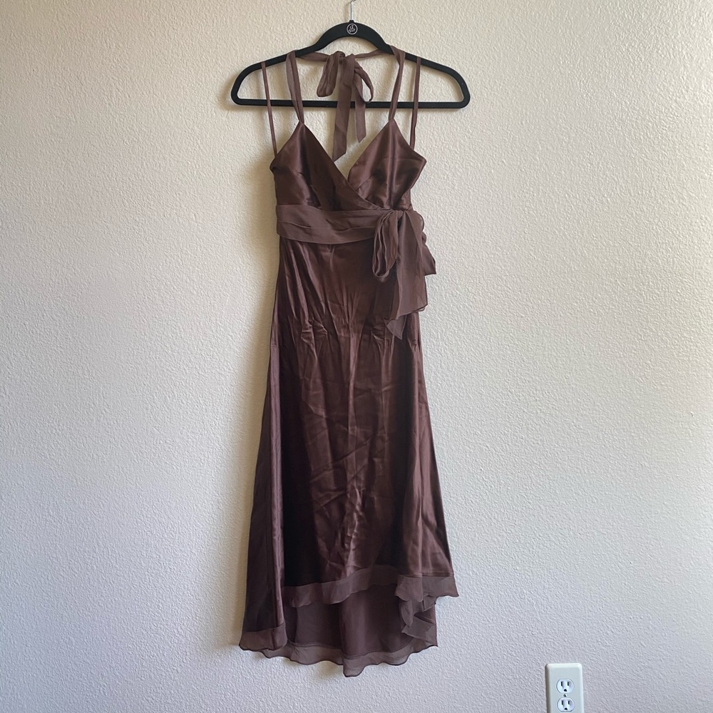 💗 BCBGMAXAZRIA SATIN DRESS 💗